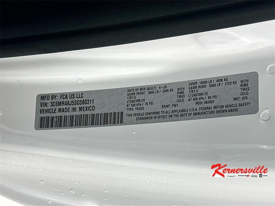 2025 Ram 2500 - Image 19 of 21