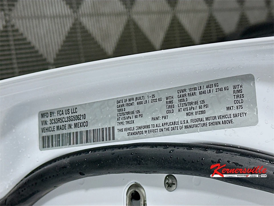 2025 Ram 2500 - Image 19 of 21
