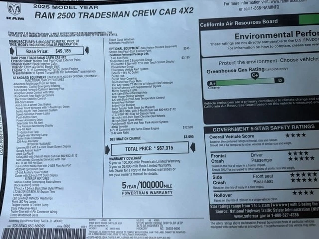 2025 Ram - Image 26 of 28