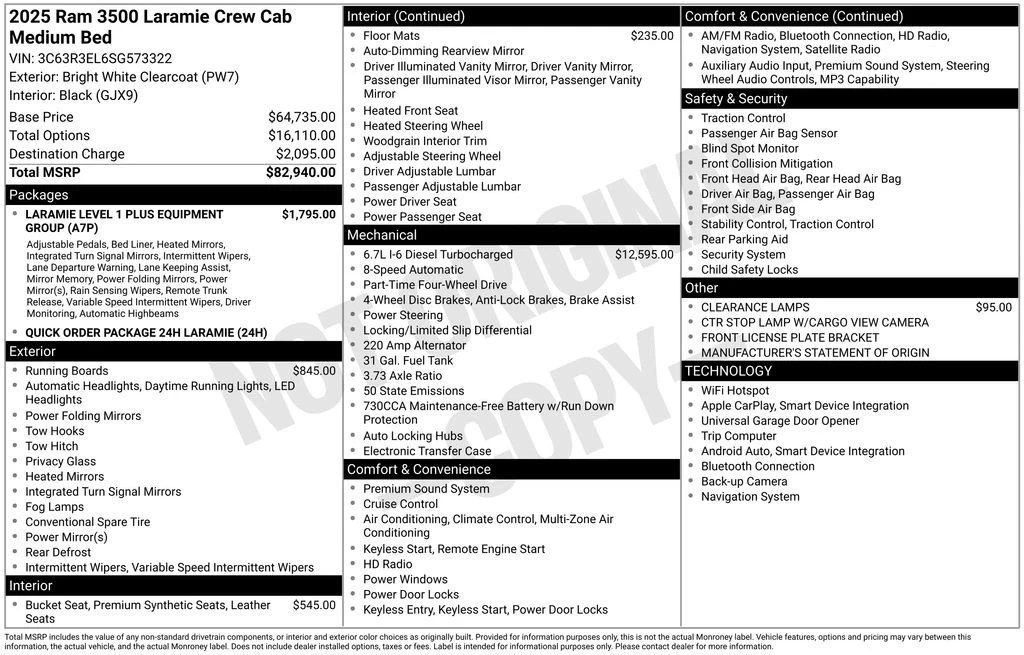 2025 Ram 3500 - Image 4 of 31