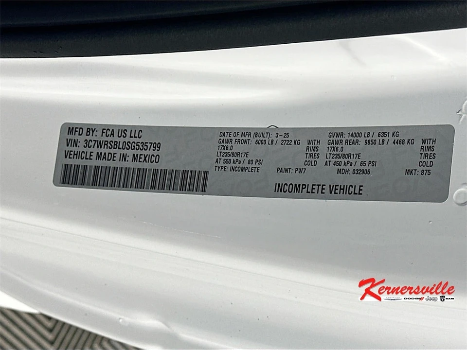 2025 Ram 3500 - Image 17 of 20