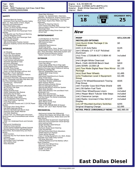 2025 Ram 3500 - Image 4 of 12