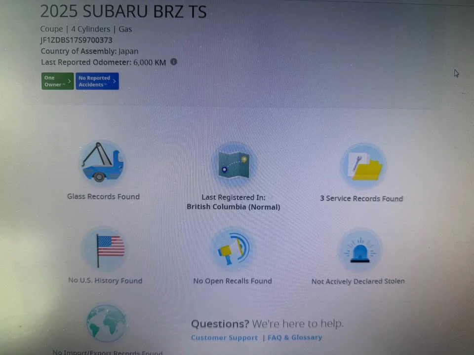 2025 Subaru BRZ 2nd Gen - Image 2 of 8