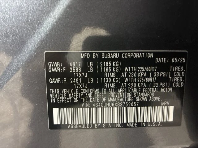 2025 Subaru Crosstrek 3rd Gen - Image 5 of 19
