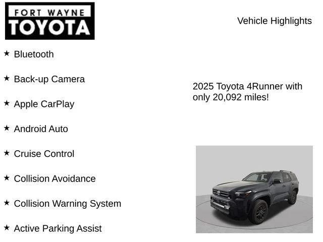 2025 Toyota 4Runner 6th Gen - Image 7 of 20