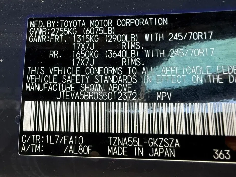 2025 Toyota 4Runner 6th Gen - Image 18 of 18