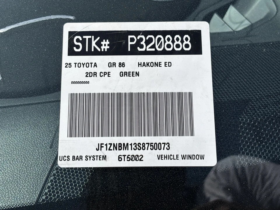 2025 Toyota GR86 2nd Gen - Image 4 of 4