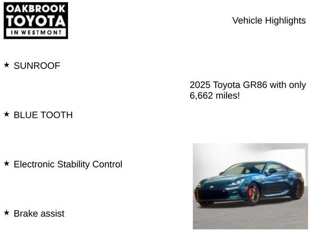 2025 Toyota GR86 2nd Gen - Image 7 of 31
