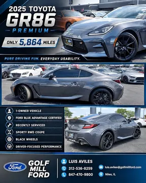 2025 Toyota GR86 Premium