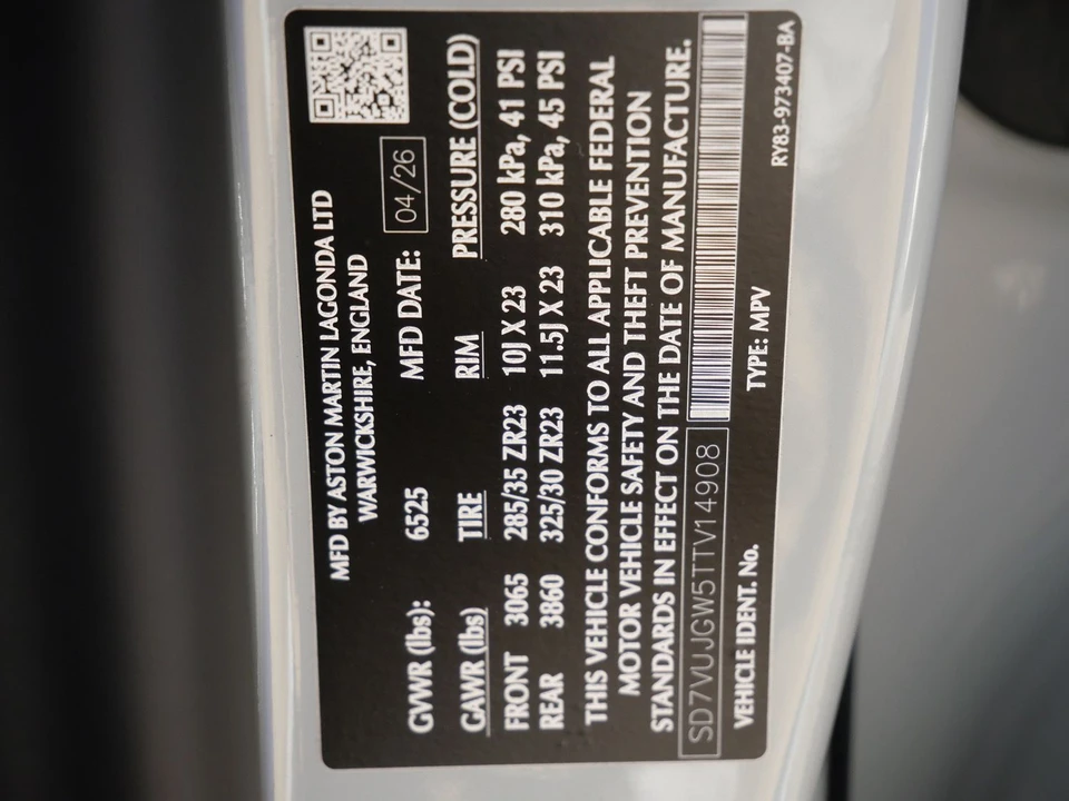 2026 Aston Martin DBX - Image 29 of 29
