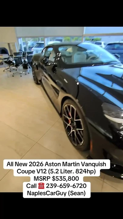 2026 Aston Martin Vanquish 3rd Gen - Image 21 of 21