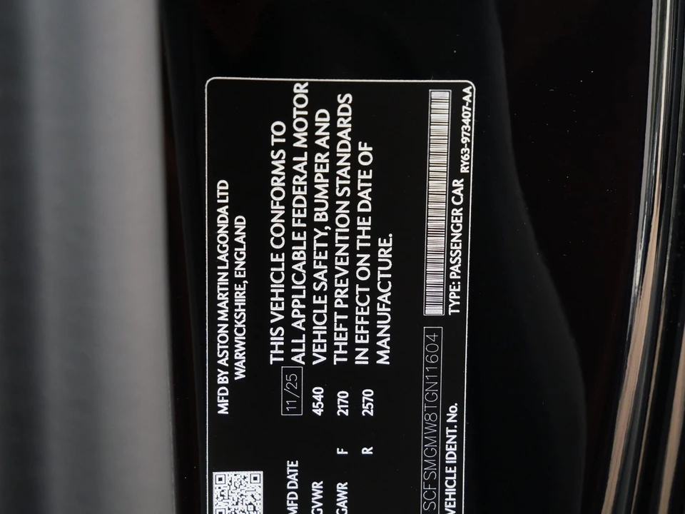 2026 Aston Martin V8 Vantage (2019+) - Image 26 of 26