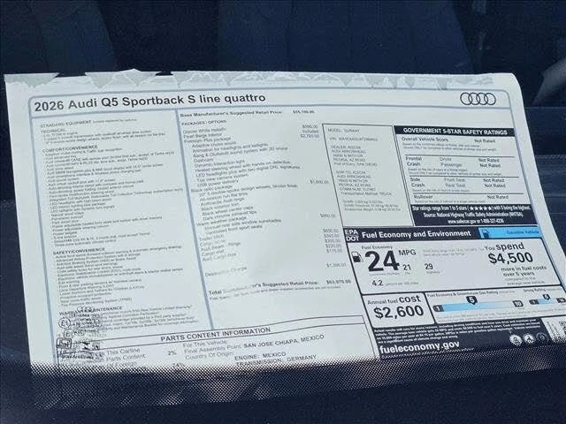 2026 Audi FY Q5 - Image 18 of 18