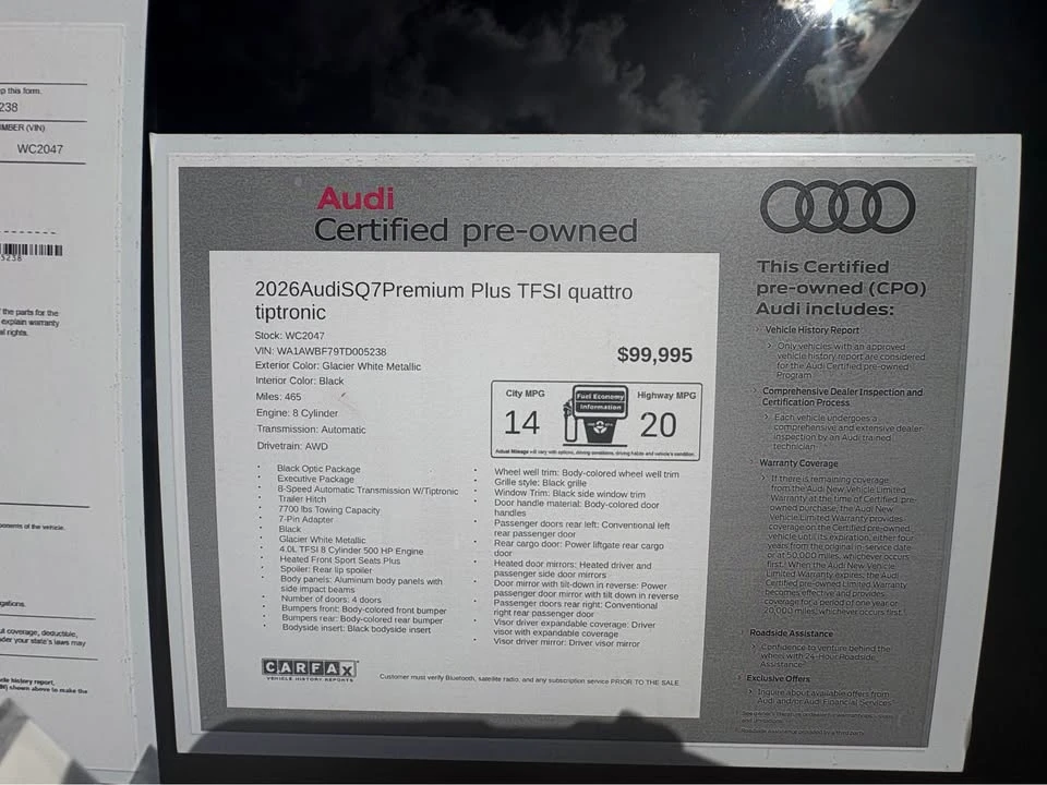 2026 Audi SQ7 - Image 12 of 12
