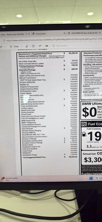 2026 BMW G82/G83 M4 - Image 13 of 13