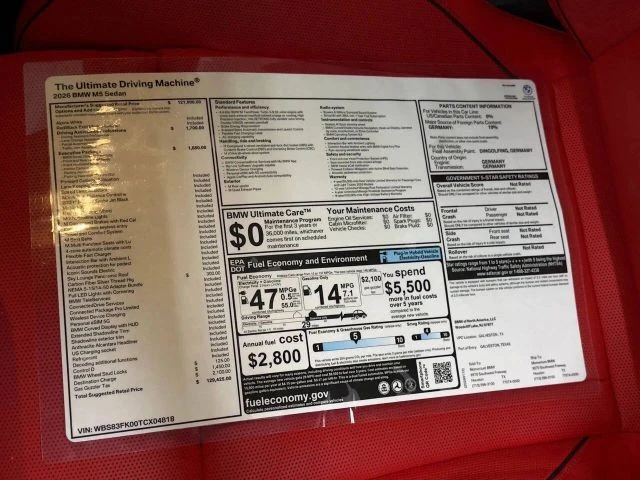 2026 BMW G90/G99 M5 - Image 3 of 31
