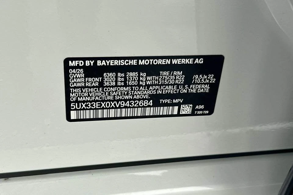 2026 BMW G06 X6 - Image 20 of 20