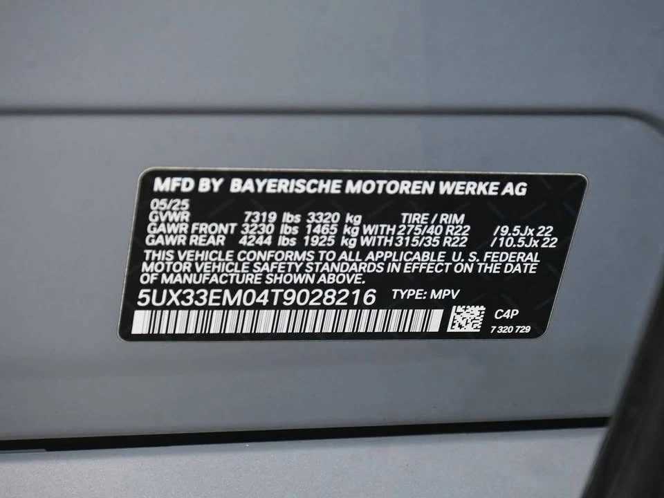2026 BMW G07 X7 - Image 18 of 20