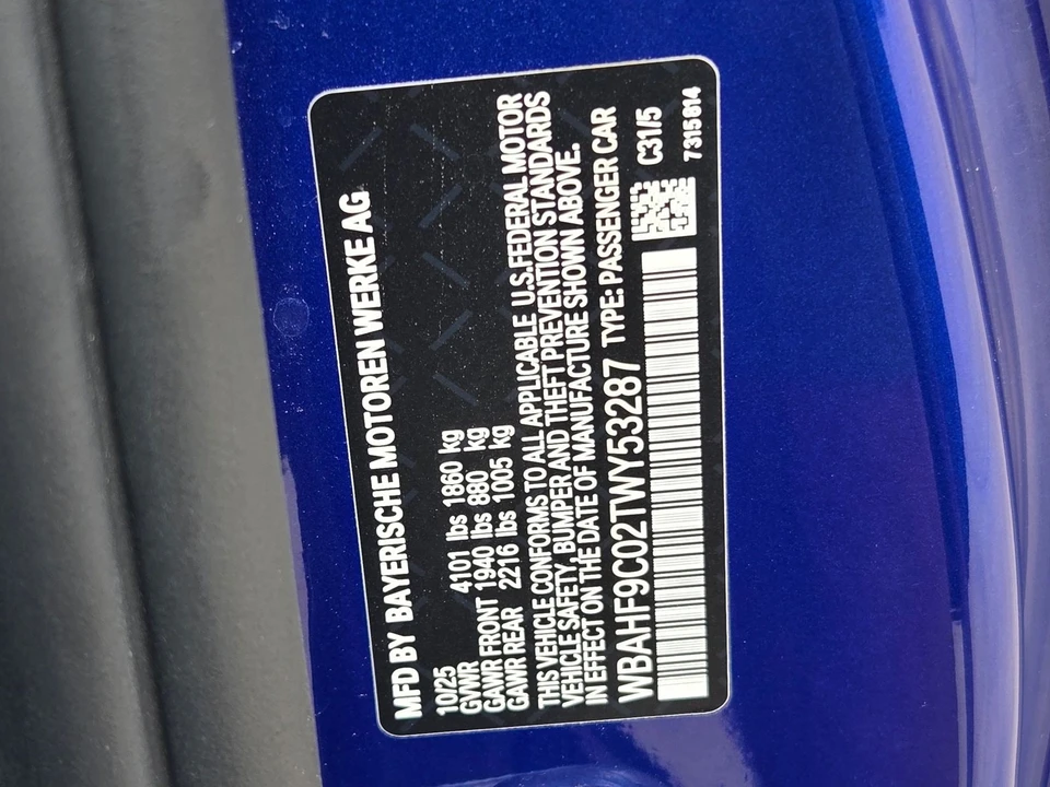 2026 BMW G29 Z4 M40i Roadster - Image 22 of 22
