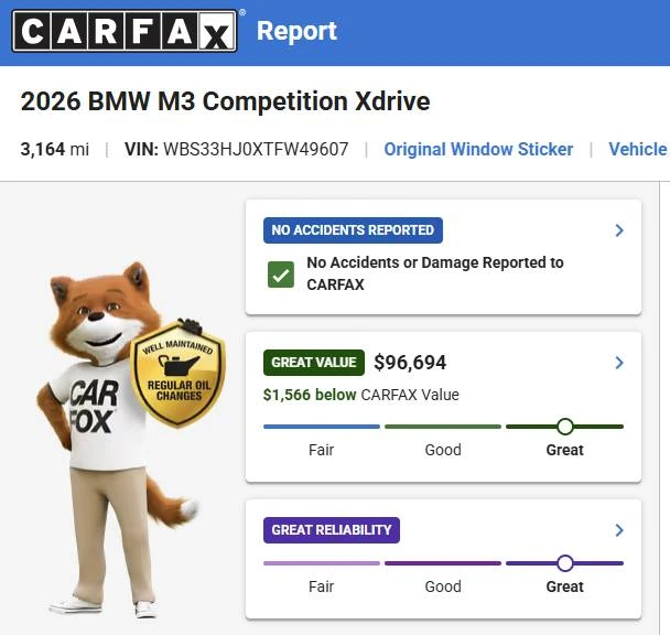 2026 BMW G80 M3 Sedan - Image 15 of 16