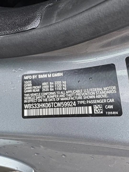2026 BMW G82/G83 M4 - Image 15 of 20