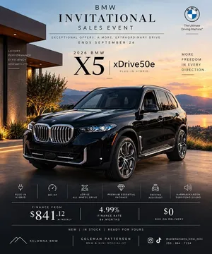 2026 BMW X5 xDrive50e