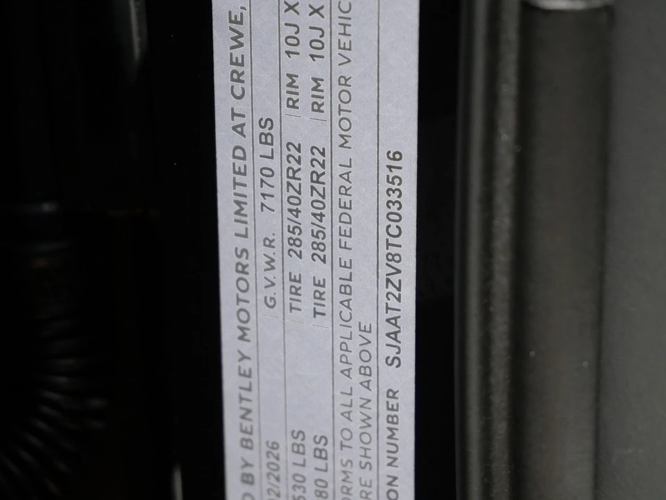 2026 Bentley Bentayga - Image 27 of 27