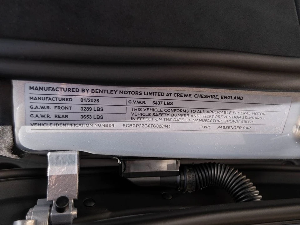 2026 Bentley Continental GT 4th Gen - Image 10 of 31