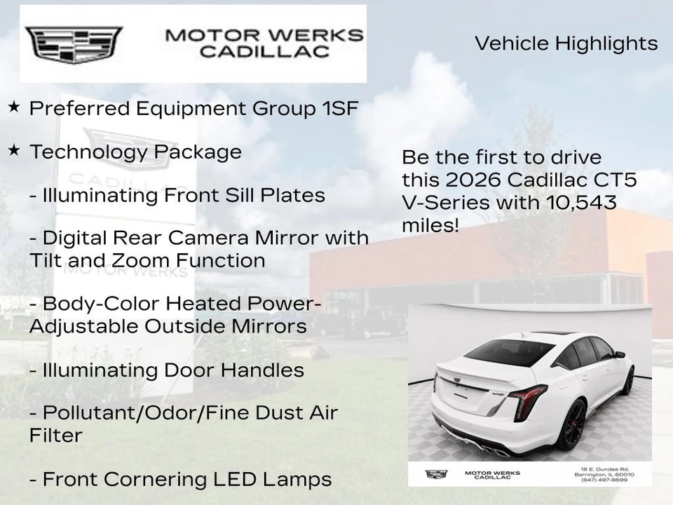 2026 Cadillac CT5-V - Image 14 of 17