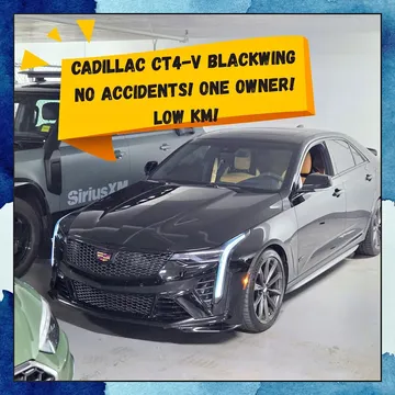 2026 Cadillac CT4-V Blackwing
