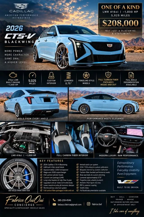 2026 Cadillac CT5-V Blackwing - Image 19 of 19