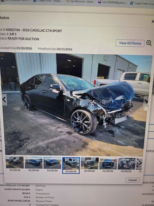 2026 Cadillac CT4 - Image 4 of 11