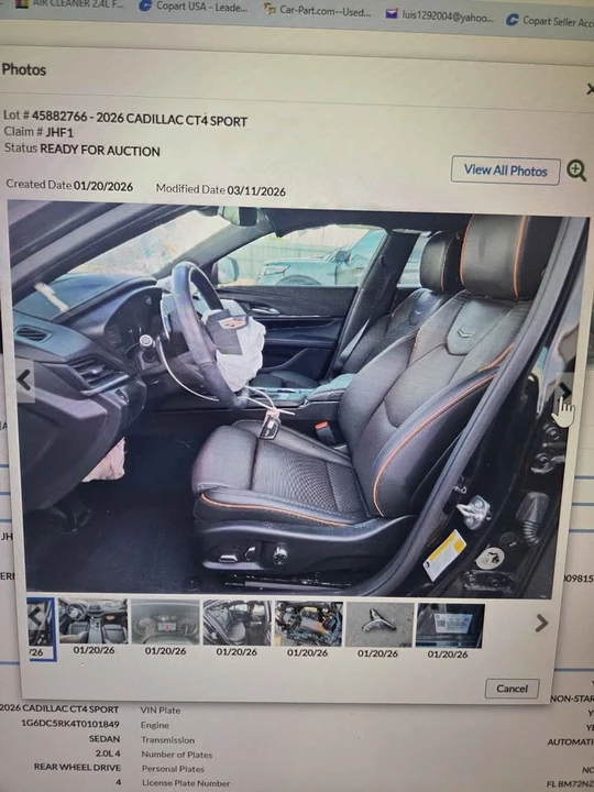 2026 Cadillac CT4 - Image 7 of 11