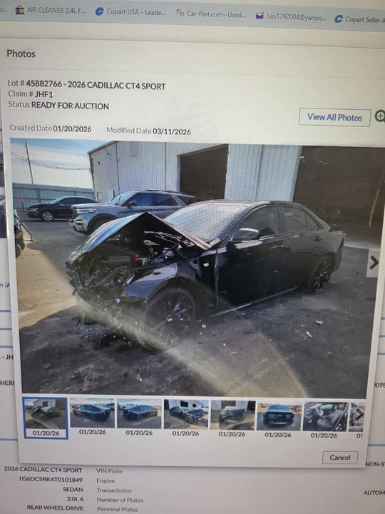 2026 Cadillac CT4 - Image 2 of 11