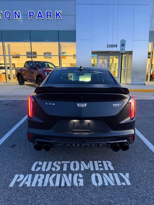 2026 Cadillac CT4-V Blackwing - Image 10 of 12