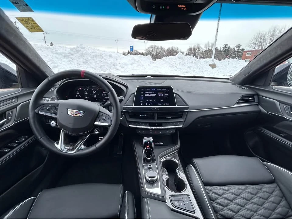 2026 Cadillac CT4-V Blackwing - Image 9 of 16