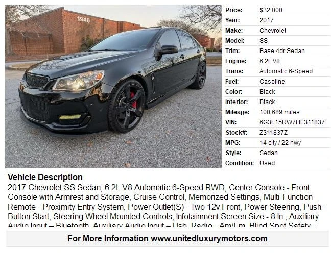 2026 Chevrolet SS - Image 2 of 19