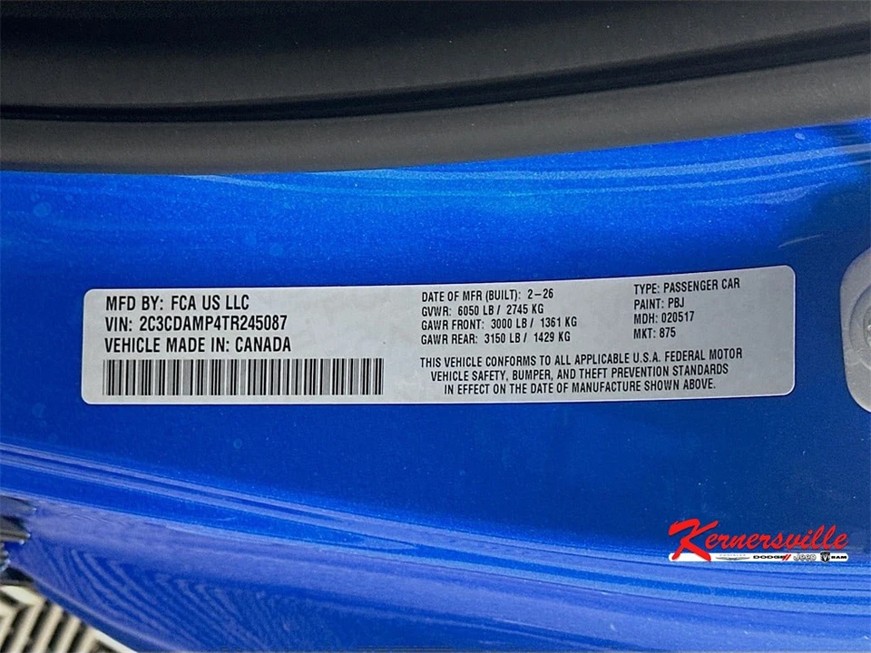 2026 Dodge Charger 8th Gen - Image 19 of 21