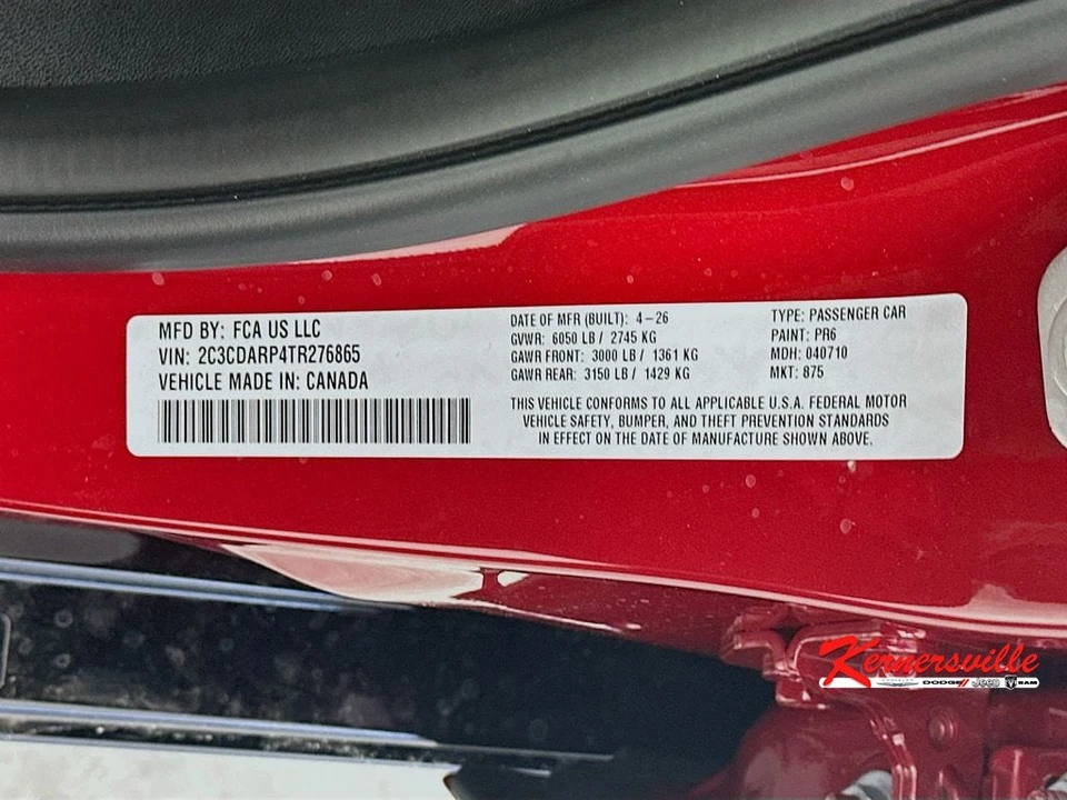 2026 Dodge Charger 8th Gen - Image 19 of 21