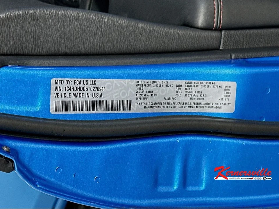 2026 Dodge Durango 3rd Gen - Image 19 of 22