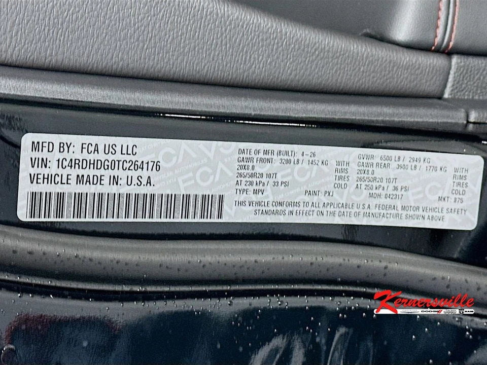 2026 Dodge Durango 3rd Gen - Image 18 of 21