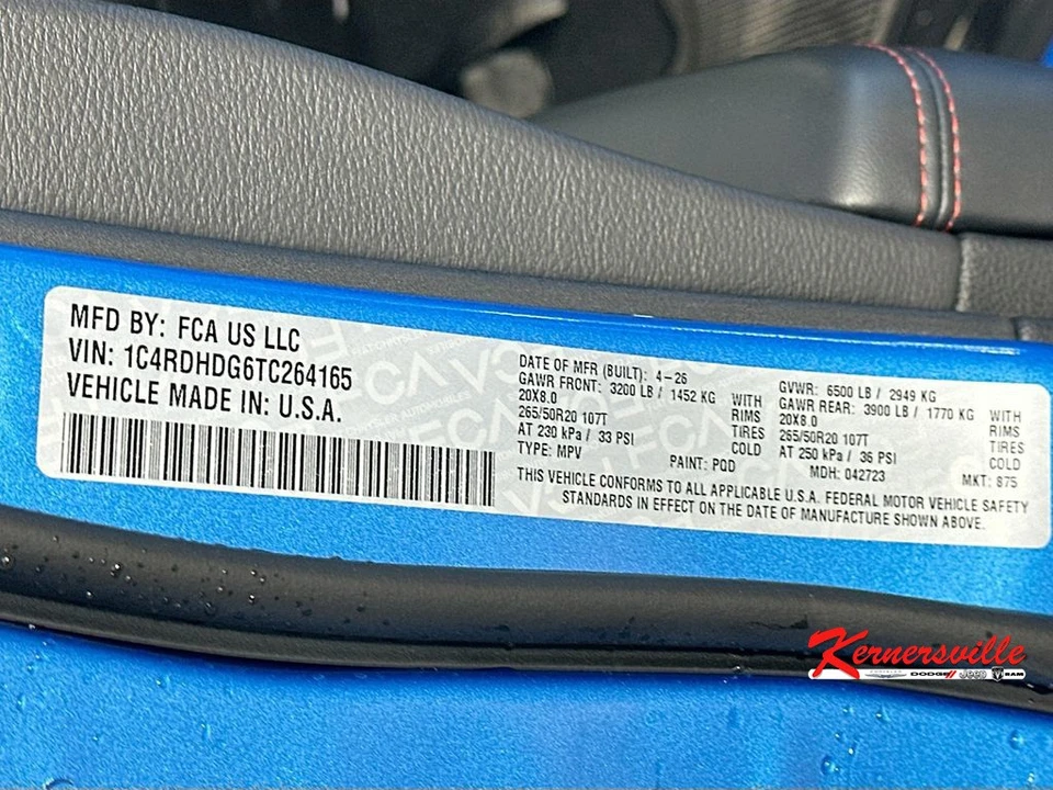 2026 Dodge Durango 3rd Gen - Image 18 of 21