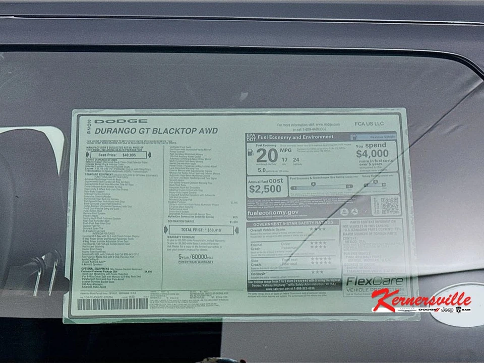 2026 Dodge Durango 3rd Gen - Image 21 of 22