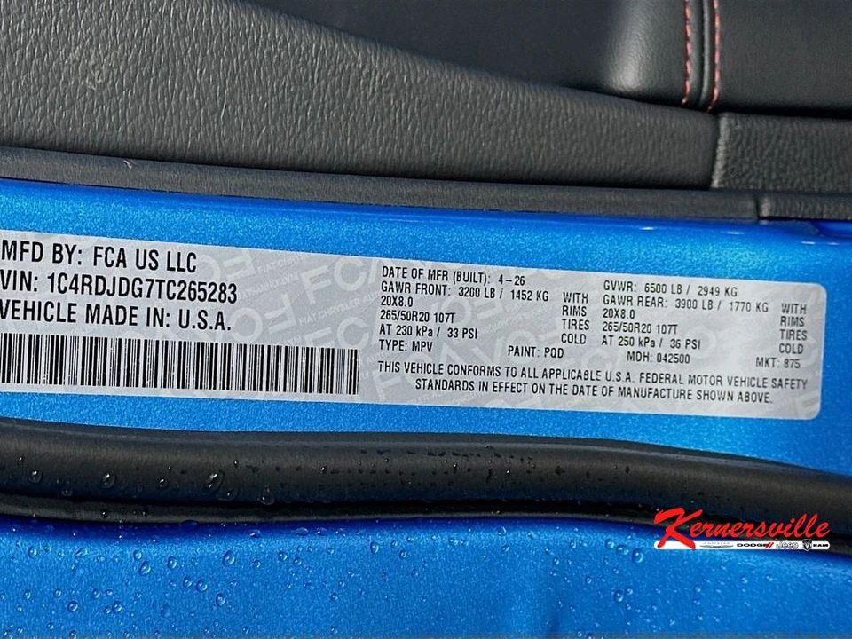 2026 Dodge Durango 3rd Gen - Image 18 of 21