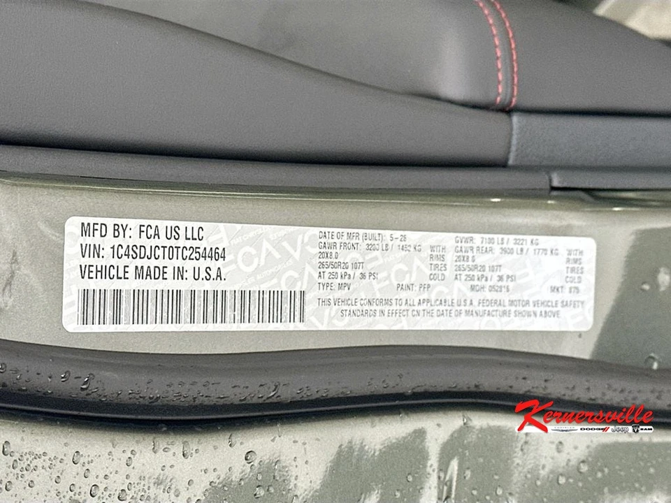 2026 Dodge Durango 3rd Gen - Image 19 of 22