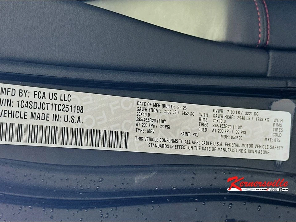2026 Dodge Durango 3rd Gen - Image 19 of 22