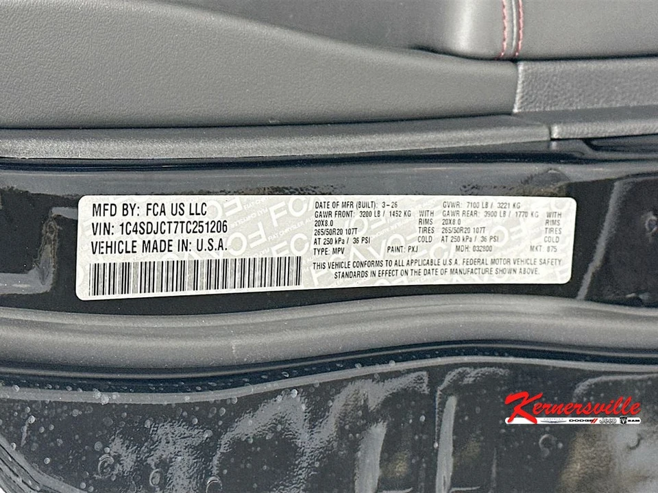 2026 Dodge Durango 3rd Gen - Image 19 of 22