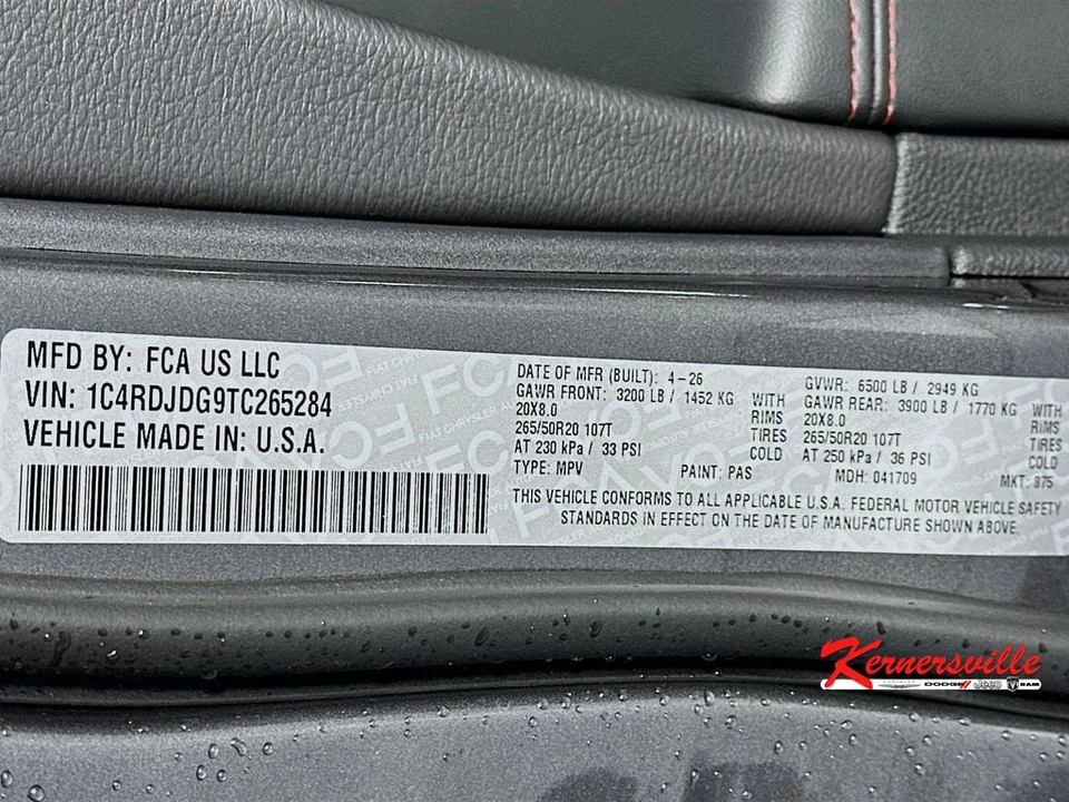 2026 Dodge Durango 3rd Gen - Image 18 of 21