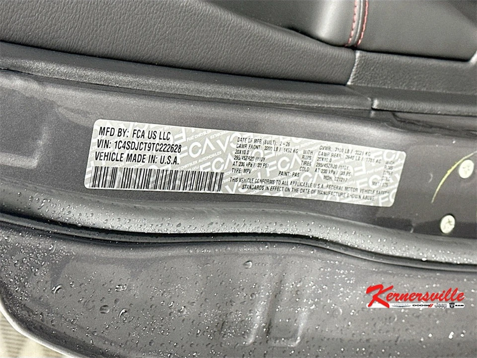2026 Dodge Durango 3rd Gen - Image 19 of 21