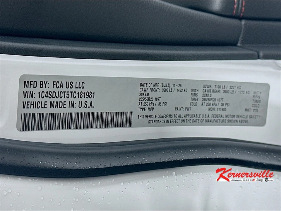 2026 Dodge Durango 3rd Gen - Image 18 of 21